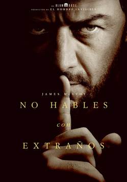 No hables con extraños - Afiche